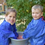 George & Max washing
