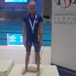 Alice with medal