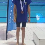 Florence with her bronze medal