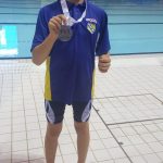 Jacob with medal