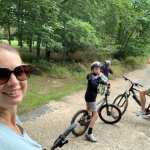 Bike ride at Marks Hall Estate
