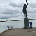 Byrhtnoth statue Maldon promenade