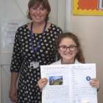 Darcey & Mrs Moss improved handwriting