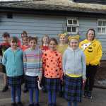 Y6 Children in Need fundraisers Mrs Moss & Mrs Weaver
