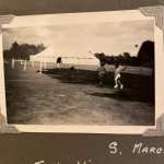 1954 Sports day skipping race Jenifer and June Hunable (now Jenifer Byass and June Saywell)